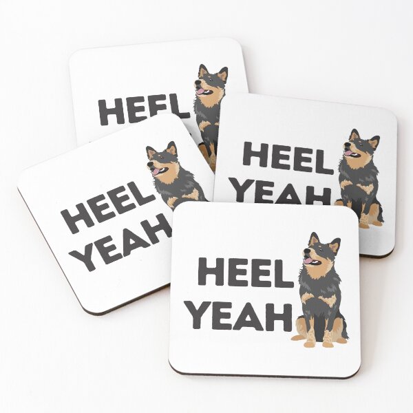 Item preview, Australian Cattle Dog Heel Yeah designed and sold by Mop Dog Designs.