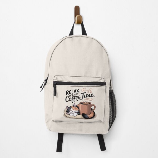Item preview, Relax. It’s Just Coffee Time designed and sold by Don't Crack Art.