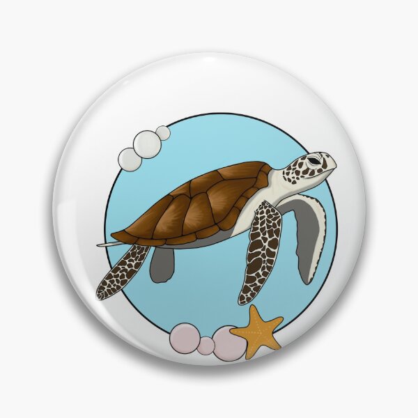 Item preview, A sea turtle: pink pearls and basic background designed and sold by Noni2071.
