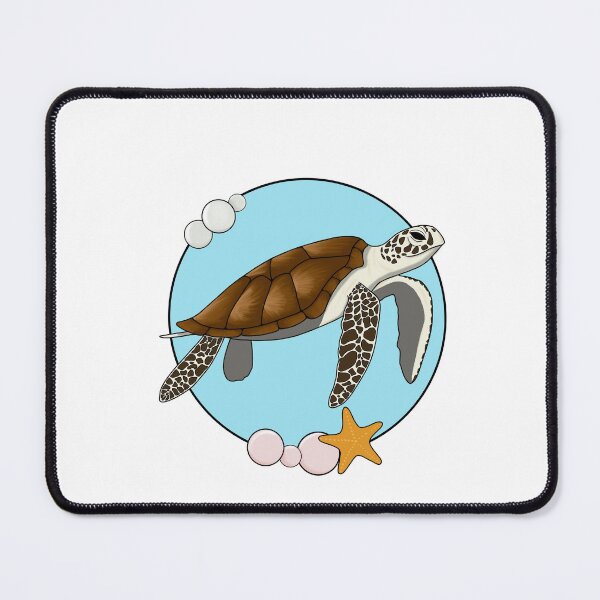 Item preview, A sea turtle: pink pearls and basic background designed and sold by Noni2071.