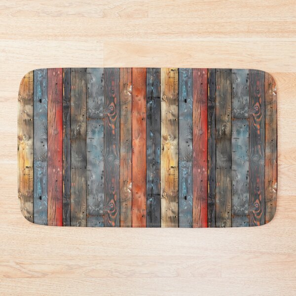 Item preview, Rustic Multicolored Wood Planks designed and sold by NTGUILTY.
