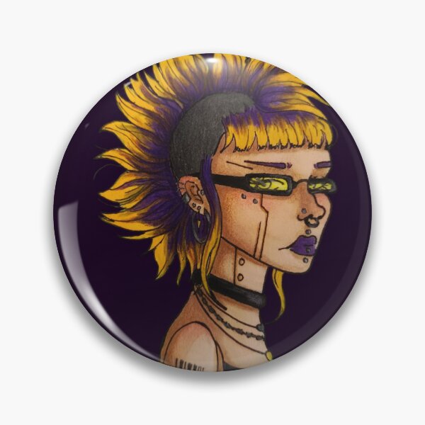 Item preview, Cyberpunk style girl (backgroundless version) designed and sold by Rat-Tribe.