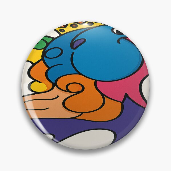 Item preview, Fantasy creature with crown – Colorful and cheerful designed and sold by artbyefi.