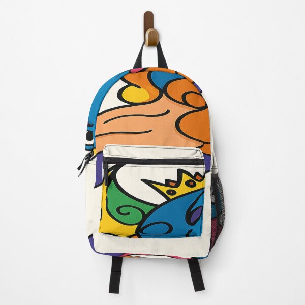 Item preview, Fantasy creature with crown – Colorful and cheerful designed and sold by artbyefi.