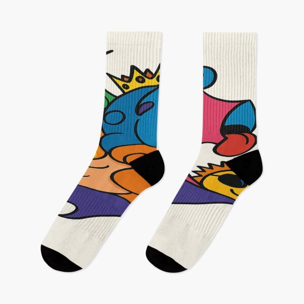 Item preview, Fantasy creature with crown – Colorful and cheerful designed and sold by artbyefi.