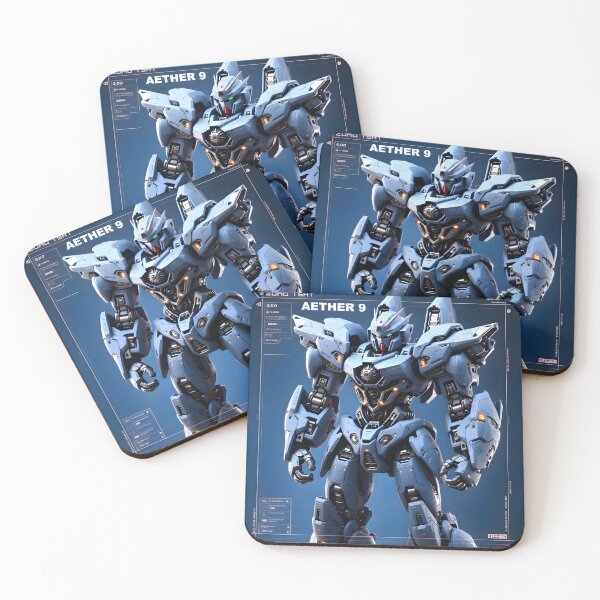 Item preview, Aether 9 – Advanced Battle Mech Sci-Fi Artwork designed and sold by nhk999.