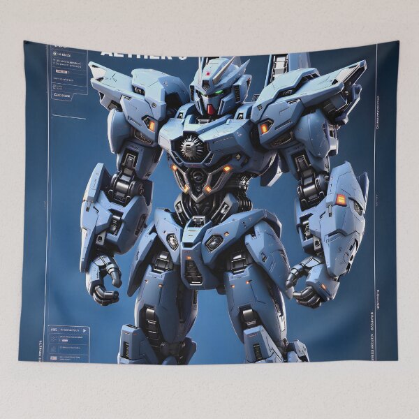 Item preview, Aether 9 – Advanced Battle Mech Sci-Fi Artwork designed and sold by nhk999.