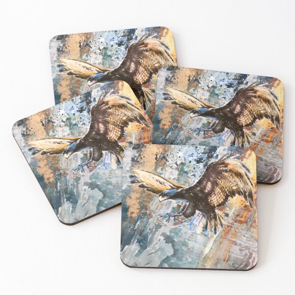 Item preview, Abstract eagle portrait designed and sold by clarazen.