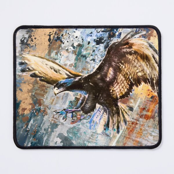 Item preview, Abstract eagle portrait designed and sold by clarazen.