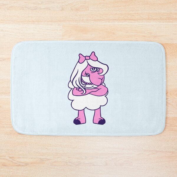 Item preview, Sheep Insulted Girl Woman Pretty Fun Female Angry designed and sold by shirt-o-mat.