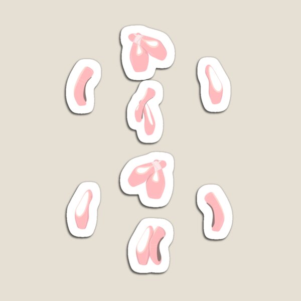 Item preview, Pointe Shoe Sticker Sheet designed and sold by meibox.