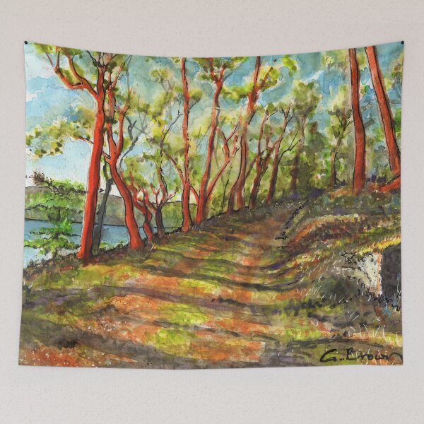 Item preview, Pender Island Old Road designed and sold by Gregg Brown.