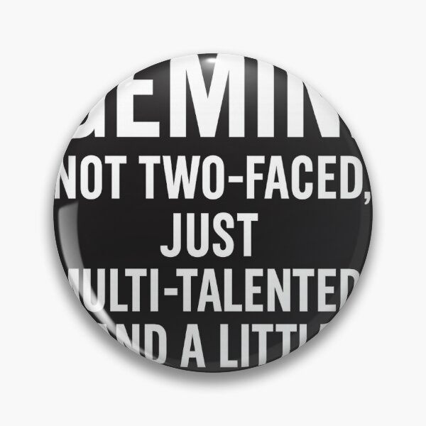 Item preview, Funny Gemini Zodiac Sarcastic Quote Design designed and sold by Uduppukadai.