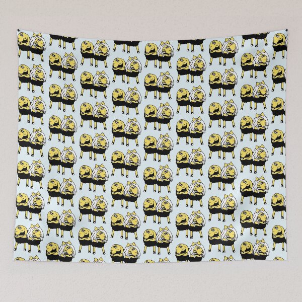 Item preview, 2 Black Sheep Couple Tired Angry Annoyed Offended designed and sold by shirt-o-mat.