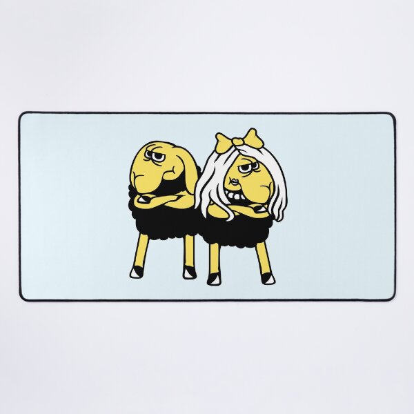Item preview, 2 Black Sheep Couple Tired Angry Annoyed Offended designed and sold by shirt-o-mat.