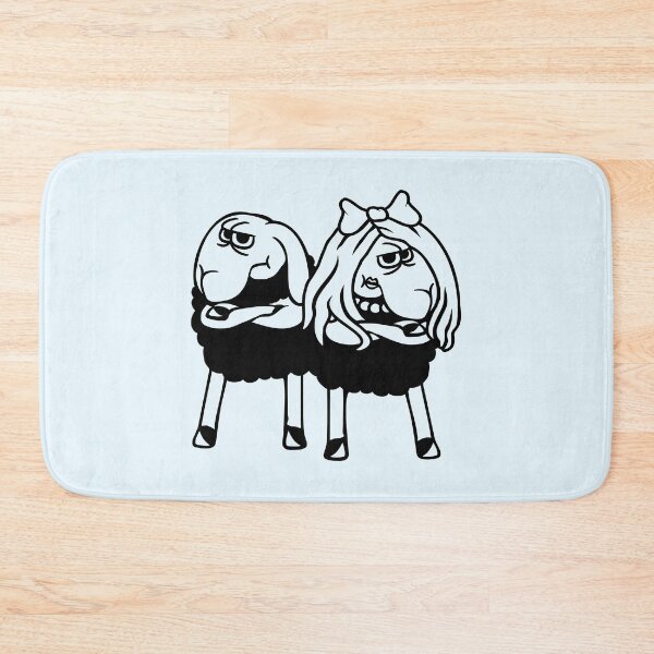 Item preview, 2 Black Sheep Couple Tired Angry Annoyed Offended designed and sold by shirt-o-mat.