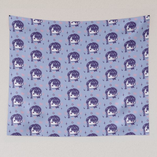 Item preview, Cute Kawaii Chibi boy with Braids – Pastel Aesthetic designed and sold by _xu4nz_.