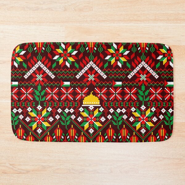 Item preview, Palestine Tatreez Traditional Embrodery Style designed and sold by BluedarkArt.