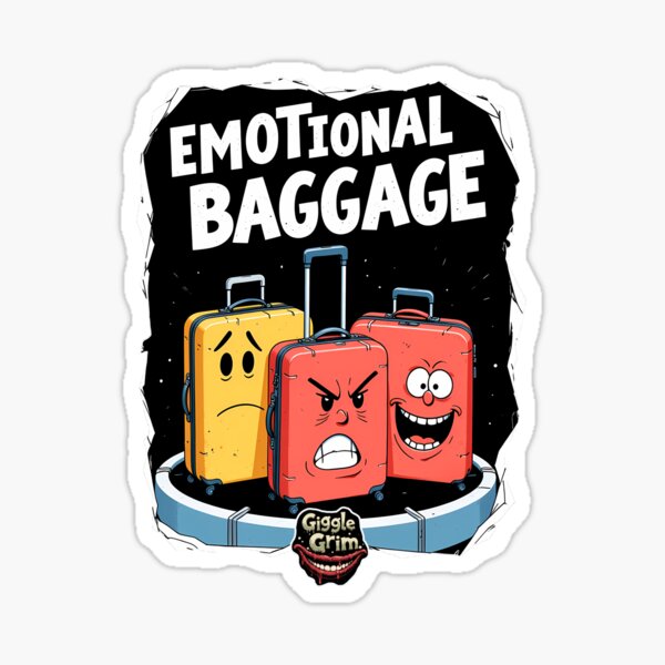 Item preview, Emotional Baggage designed and sold by GiggleGrim.