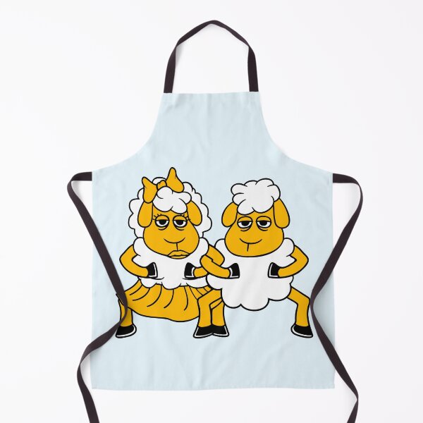 Item preview, 2 Sheep Couple Tired Bored Friends In Love Dancing designed and sold by shirt-o-mat.