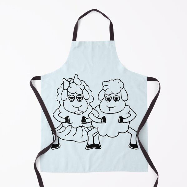 Item preview, 2 Sheep Couple Tired Bored Friends In Love Dancing designed and sold by shirt-o-mat.