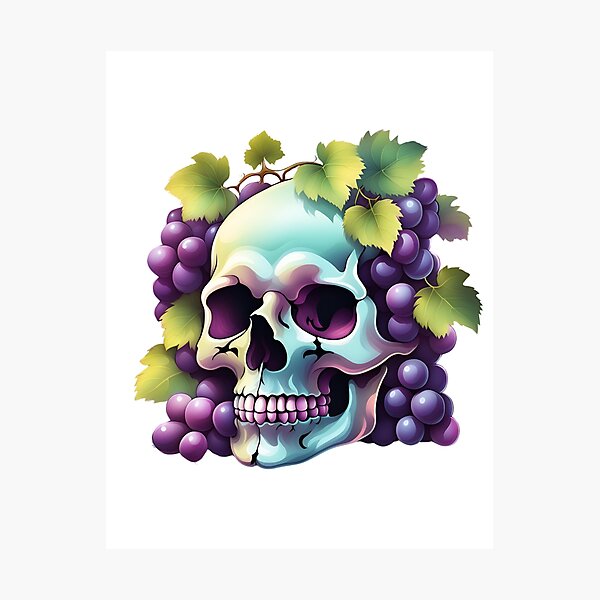 Item preview, Skullific Grapes designed and sold by Tragedyshop.