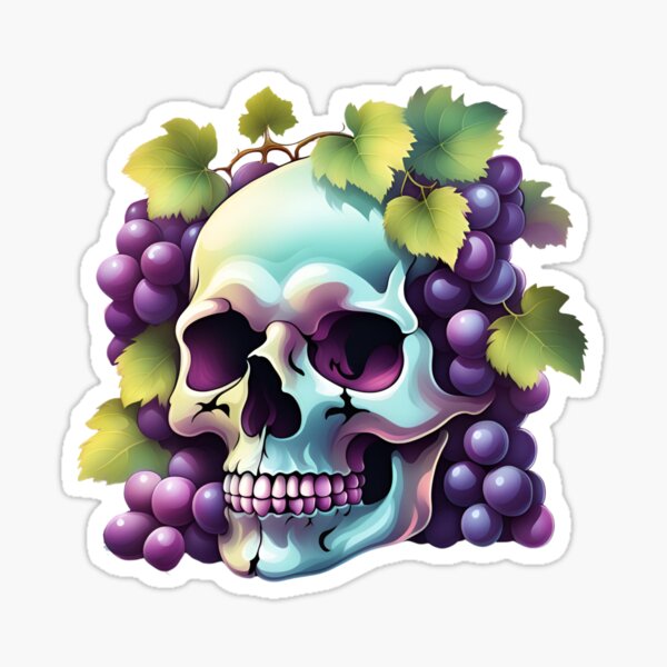 Item preview, Skullific Grapes designed and sold by Tragedyshop.