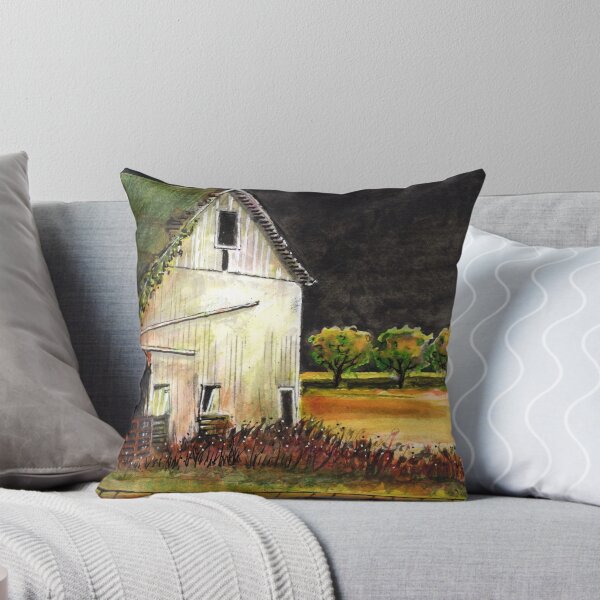 Item preview, Old Barn Facing Stormy Skies designed and sold by Gregg Brown.