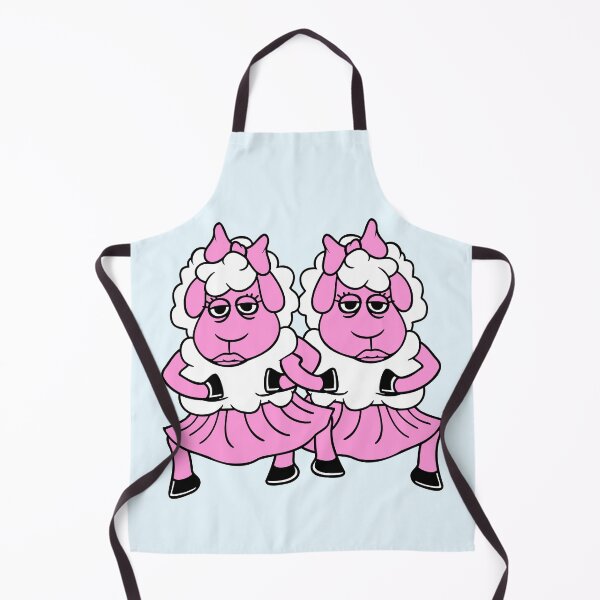 Item preview, 2 Sheep Couple Tired Bored Girlfriends Cool Girls designed and sold by shirt-o-mat.