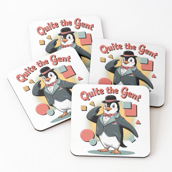 Item preview, Elegant Funny Penguin In Tuxedo And Bowler Hat designed and sold by SurrealArtSzysz.