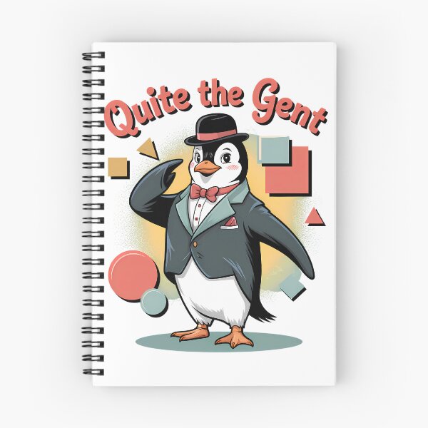 Item preview, Elegant Funny Penguin In Tuxedo And Bowler Hat designed and sold by SurrealArtSzysz.