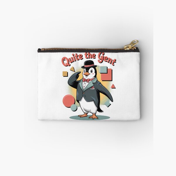 Item preview, Elegant Funny Penguin In Tuxedo And Bowler Hat designed and sold by SurrealArtSzysz.