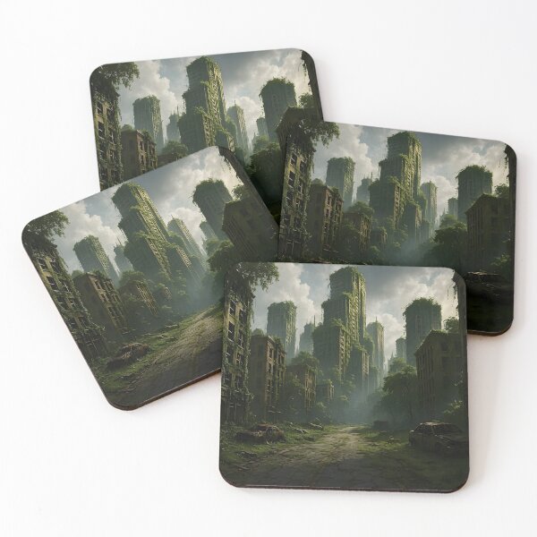 Item preview, Overgrown Ruins: A Post-Apocalyptic Haven designed and sold by Refinret.