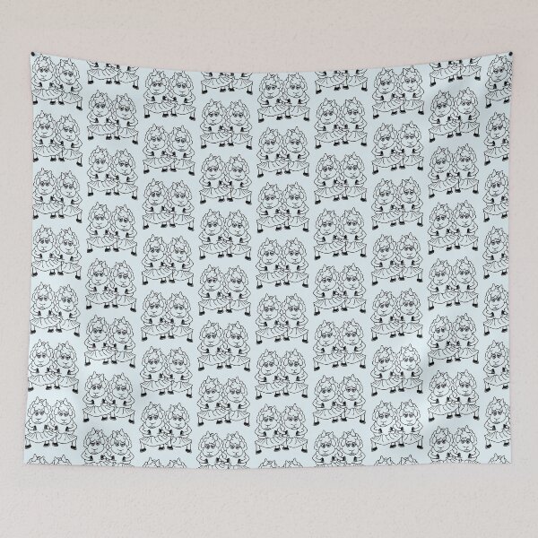 Item preview, 2 Sheep Couple Tired Bored Girlfriends Cool Girls designed and sold by shirt-o-mat.