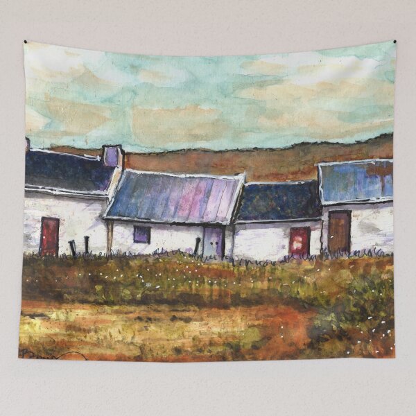 Item preview, Huddle of White Buildings designed and sold by Gregg Brown.