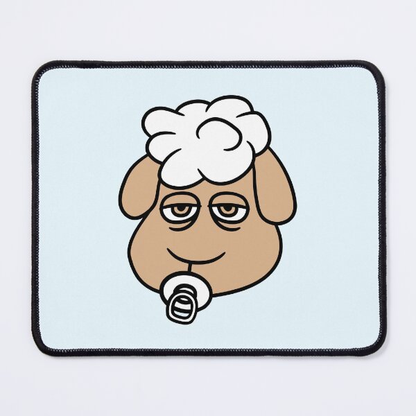 Item preview, Sheep Baby Toddler Face Pacifier Child Head Lamb designed and sold by shirt-o-mat.
