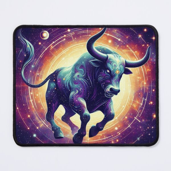 Item preview, angry bull running in space designed and sold by Dogandesighn.