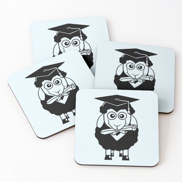 Item preview, Sheep High School Certificate College Graduation designed and sold by shirt-o-mat.
