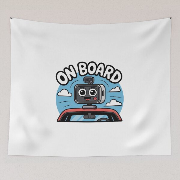 Item preview, Dashcam On Board designed and sold by MonkiFlipp.