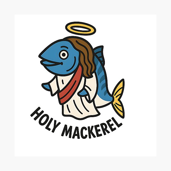 Item preview, Holy Mackerel designed and sold by nastythehorse.