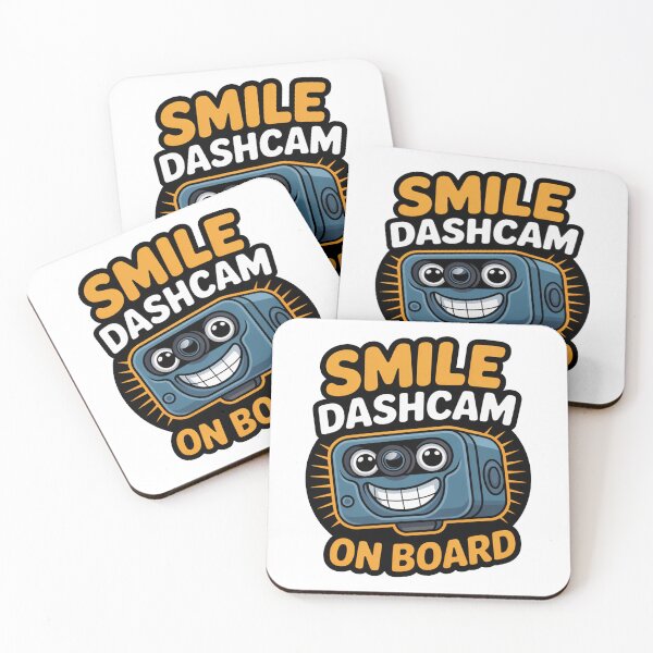 Item preview, Smile Dashcam On Board designed and sold by MonkiFlipp.
