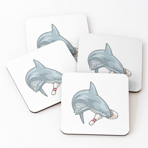 Item preview, Shark Bowling Bowling pin designed and sold by Snabdesign84.
