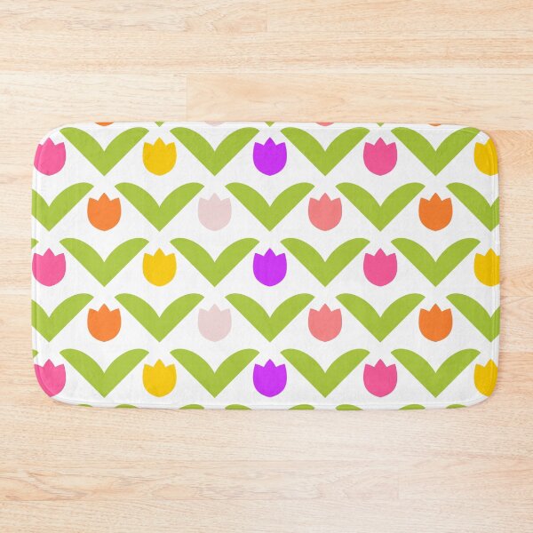 Item preview, Tulips Geometric Pattern designed and sold by kornerupine.