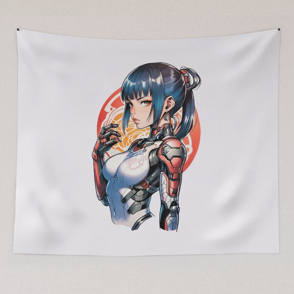 Item preview, Cyborg Girl designed and sold by ArtCraftLab.
