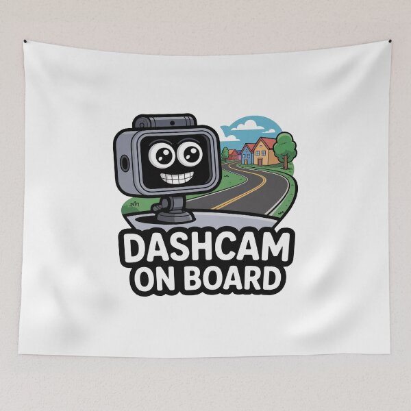 Item preview, Dash cam On Board designed and sold by MonkiFlipp.