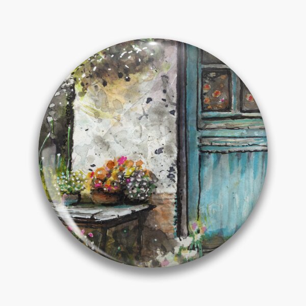 Item preview, Rustic Cottage Blue Door designed and sold by Gregg Brown.