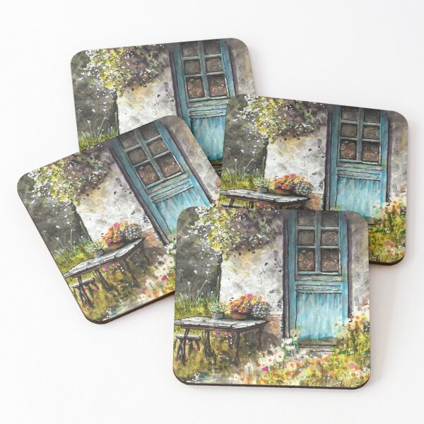 Item preview, Rustic Cottage Blue Door designed and sold by Gregg Brown.
