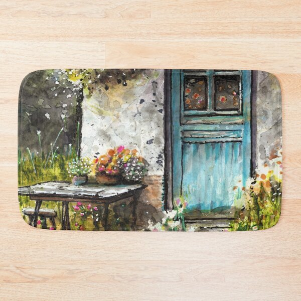 Item preview, Rustic Cottage Blue Door designed and sold by Gregg Brown.