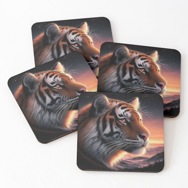 Item preview, Tiger Among Stars and Shadows designed and sold by nikkolaus.