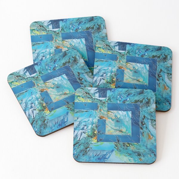 Item preview, Wave Water Lovers Abstraction Gift Decor Print designed and sold by IrinaBaranova.